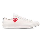 Hvide Heart Low Top Sneakers