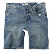 Denim Bermuda Shorts til Mænd