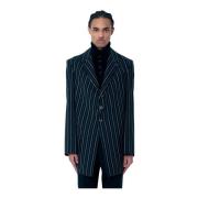 Pinstripe Skræddersyet Blazer