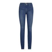 Slim-fit High Waist Deluxe Jeans