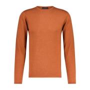 Merinould Pullover Klassisk Stil