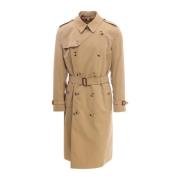 Klassisk Bomulds Trenchcoat