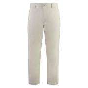 Stretch Cotton Chino Trousers