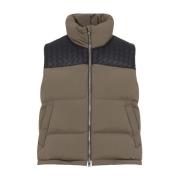 Intrecciato Puffer Gilet