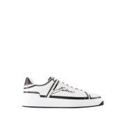 Hvide Læder Court Sneakers