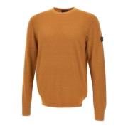 Brun Uld Crew Neck Sweater