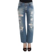 Chic Boyfriend Blue Wash Jeans