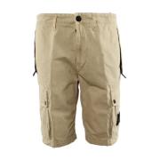 Beige Bomuld Bermuda Shorts SL Model