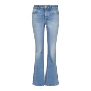 Flarede denim jeans