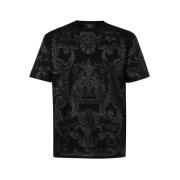 Jacquard Crew-neck T-shirt