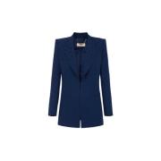 Satin Jacquard Diamant Blazer