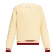 Sweater med logo