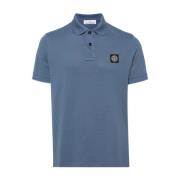 Logo Patch Polo Shirt