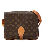 Pre-owned Canvas louis-vuitton-tasker