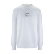 Herre Pullover Sweatshirt med Logo Print