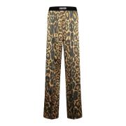 Leopard Satin PJ Bukser