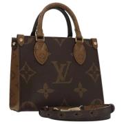 Pre-owned Canvas louis-vuitton-tasker