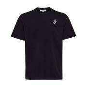 Sort Crew Neck T-shirts og Polos