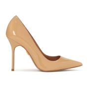 Elegant Beige Laklæder Pumps