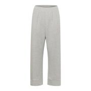 Granit Melange Sweatpants Straight Leg Stil