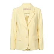 Elegant Gul Blazer Jakke