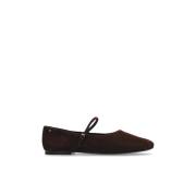 Suede ballet flats Mary Jane