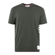 Uld Jersey Kortærmet T-shirt med 4 Bar