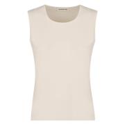 Ribbet Strikket Tank Top