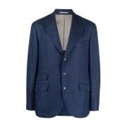 Navy Blue Linned Blazer