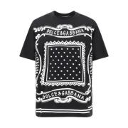 Ikonisk Monogram Bomuld T-shirt