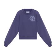 Sweatshirt med logo