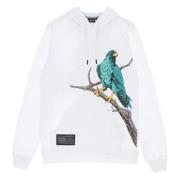 Hvid Peregrine Falcon Hoodie