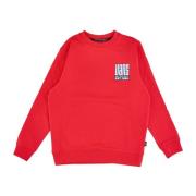 Rød Maze Crewneck Sweatshirt