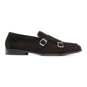 Brun Ruskind Monk Strap Loafers