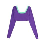 Royal Purple Streetwear Top