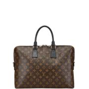 Pre-owned Canvas louis-vuitton-tasker