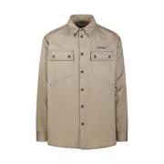 Creme Brule Stitch Militær Overshirt