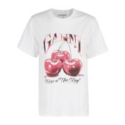 Cherry Afslappet T-shirt