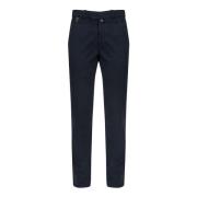 Mørkeblå Stretch Twill Chino Bukser