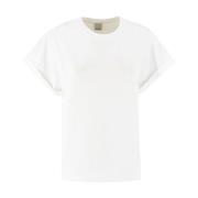 Crew-neck Jersey T-shirt med Lover Print