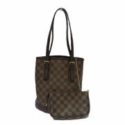 Pre-owned Canvas louis-vuitton-tasker