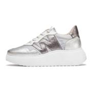 ZÉNIT Plata Sneakers, Farve: Metallic