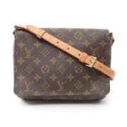 Pre-owned Canvas louis-vuitton-tasker