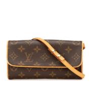 Pre-owned Canvas louis-vuitton-tasker