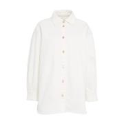 Elegant Hvid Jakke 'Nina' Overshirt