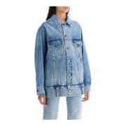 Slidt Denim Trucker Jakke