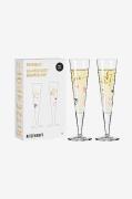 Champagneglas Goldnacht 2-pak