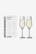 Champagneglas Sternschliff 2-pak