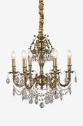 Aneta Lighting - Krystallysekrone Versailles - Guld - Krystallysekrone...