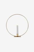 Star Trading - CANDLE RING borddekoration med LED-lys - Messing - Deko...